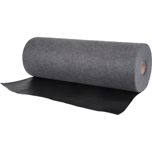 Poly-Backed Industrial Rug, 36" W x 150' L, Heavyweight Cam Industrial