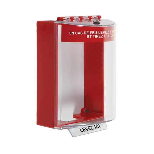 Couvercles pour alertes d'incendie Universal Stopper, En surface Cam Industrial