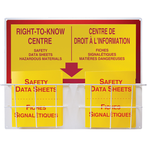 Basket Style Centre Boards, English & French, Binders Included Cam Industrial