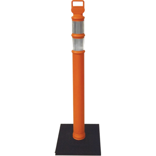 Ez-Grab Delineator Posts, 42" H, Orange Cam Industrial