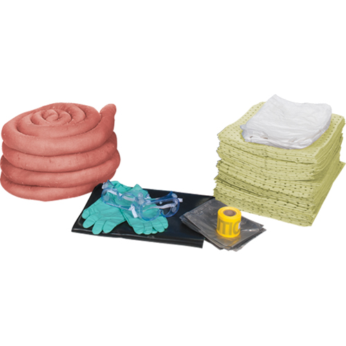 Trousse de rechange de premi&egrave;re qualit&eacute;, 30 gallons, Mati&egrave;res dangereuses Cam Industrial