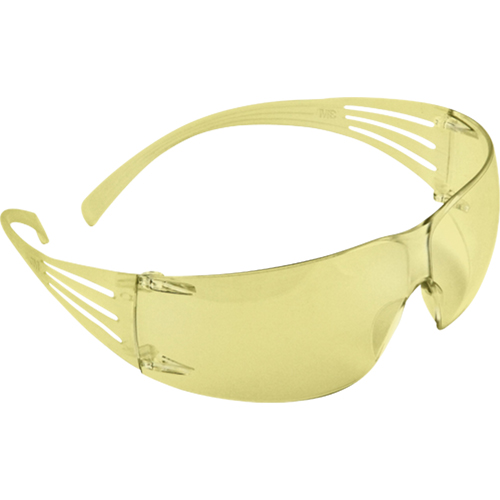 Securefit 200 Series Safety Glasses, Amber Lens, Anti-Fog, ANSI Z87+/Meets/Exceeds CSA Z94.3 Cam Industrial