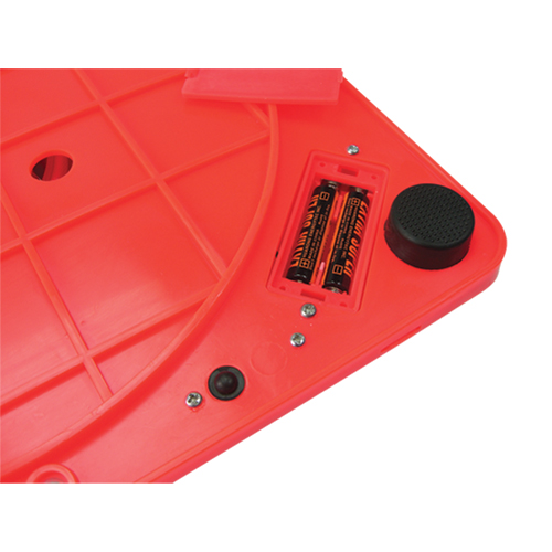 C&ocirc;ne repliable illumin&eacute;, 28" h, Orange Cam Industrial