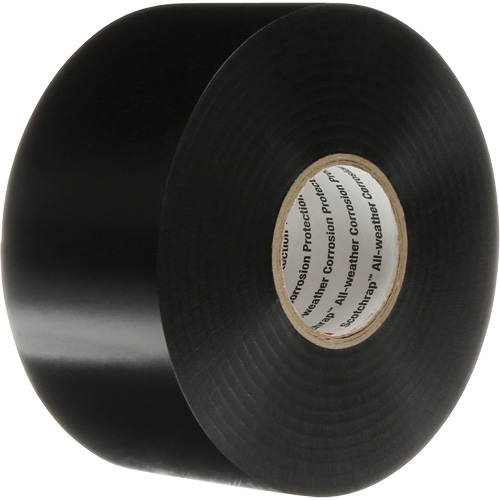 Scotchrap All-Weather Corrosion Protection Tape, 50.8 mm (2") x 30.48 m (100'), Black Cam Industrial