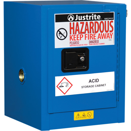 Sure-Grip&reg; Ex Hazardous Material Countertop Safety Cabinets, 4 gal., 17" x 22" x 17" Cam Industrial