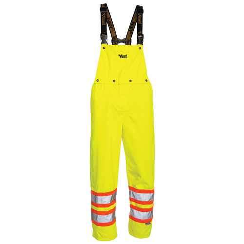 Pantalons 300 deniers Professional Journeyman, Polyester, Petit, Jaune lime haute visibilit&eacute; Cam Industrial