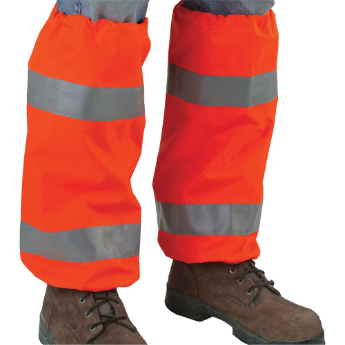 GloWear 8008 Class E High Visibility Leg Gaiters Cam Industrial