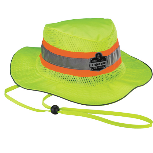 Chapeau de p&ecirc;cheur &agrave; refroidissement par &eacute;vaporation Chill-Its 8935CT, Lime haute visibilit&eacute; Cam Industrial