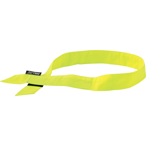 Chill-Its&reg; 6705 Evaporative Cooling Bandana, High Visibility Lime-Yellow Cam Industrial