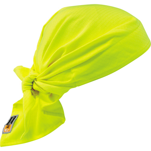 Foulard de refroidissement ingifug&eacute; en triangle Chill-Its 6710FR, Jaune lime haute visibilit&eacute; Cam Industrial