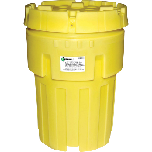 Envirosalv Poly Salvage Drum Plus, 95 US gal., Stationary Cam Industrial