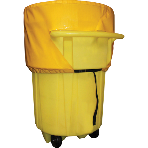 Couvercle en poly pour les surconteneurs avec roues de 50 gallons Cam Industrial