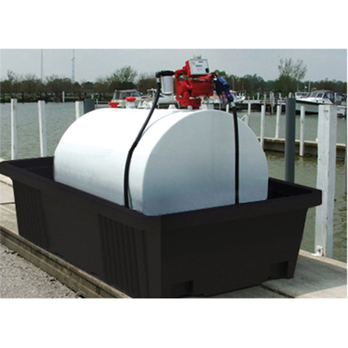 Unit&eacute; de confinement Poly-Tank 550 avec drain, 113" lo x 71" la x 32" h, 750 gal. US Capacit&eacute; Cam Industrial