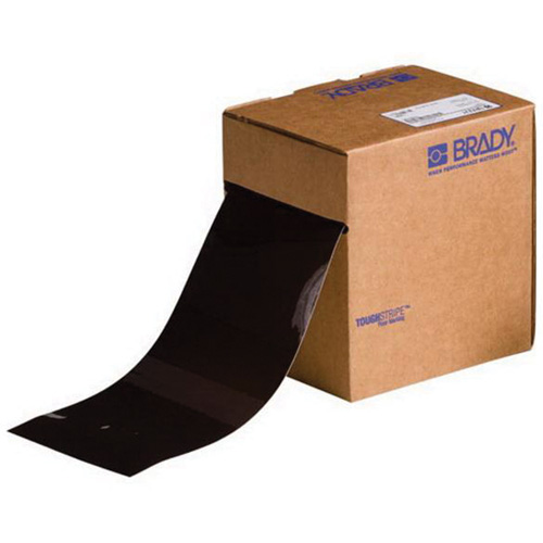 ToughStripe&reg; Floor Marking Tape, 4" x 100', Polyester, Brown Cam Industrial