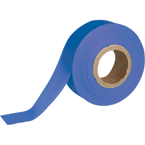Ruban pour signalisation, 1,188" la x 150' lo, Bleu Cam Industrial