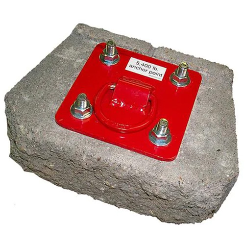 PROTECTA&reg; PRO Concrete Continuous Insert Anchor, Concrete, Temporary Use Cam Industrial