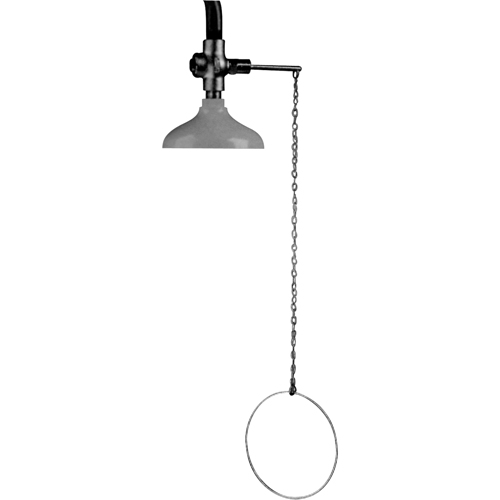 Douche d'urgence suspendue Lifesaver, Montage au plafond Cam Industrial