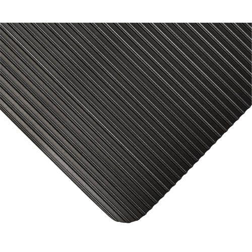 KleenSweep Mat No.391, Runner, 2' x 105' x 1/8", Black Cam Industrial