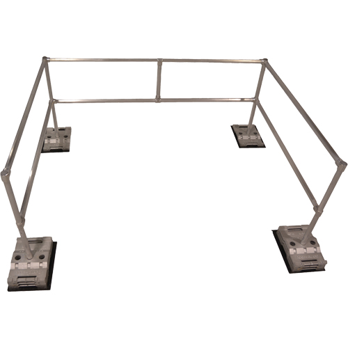 RoofGuard Classic System - Packaged Kits, Aluminum, 72" W x 108" L x 42" H Cam Industrial
