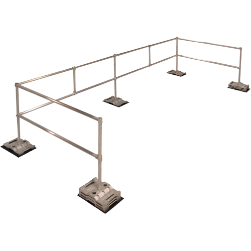 RoofGuard Classic System - Packaged Kits, Aluminum, 72" W x 216" L x 42" H Cam Industrial