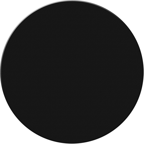 Armor Stripe Lean/5S Markers, Circle, 6" L x 6" W, Black, Plastic Cam Industrial