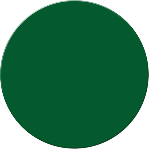 Marqueurs all&eacute;g&eacute;e/5S Armor Stripe, Cercle, 6" lo x 6" la, Vert, Plastique Cam Industrial