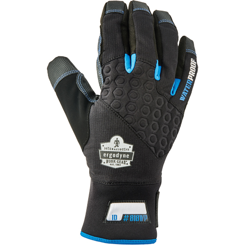 ProFlex&reg; 818WP Performance Thermal Waterproof Utility Gloves, Polyurethane Palm, Size Small Cam Industrial
