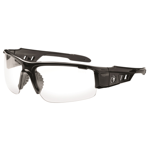 Lunettes de s&eacute;curit&eacute; Skullerz Dagr, Lentille Transparent, Anti-&eacute;gratignures, ANSI Z87+/R&eacute;pond ou surpasse la norme CSA Z94.3 Cam Industrial