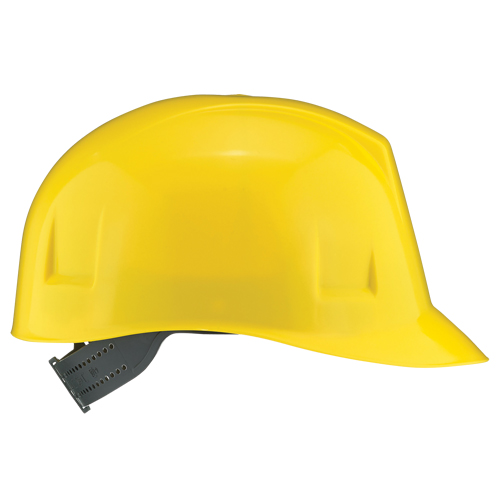 Casquette antichocs de North, Suspension &agrave; douille, Jaune Cam Industrial
