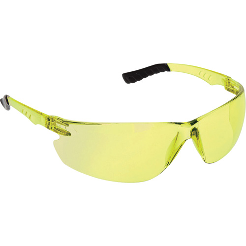 Lunettes de s&eacute;curit&eacute; Firebird Dynamic, Lentille Ambr&eacute;e, Anti-&eacute;gratignures/Antistatique, ANSI Z87+/R&eacute;pond ou surpasse la norme CSA Z94.3 Cam Industrial
