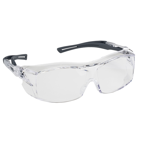 Dynamic OTG Extra Series Safety Glasses, Clear Lens, Anti-Fog/Anti-Scratch, ANSI Z87+/Meets/Exceeds CSA Z94.3 Cam Industrial