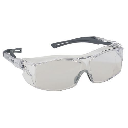 Dynamic OTG Extra Series Safety Glasses, Indoor/Outdoor Mirror Lens, Anti-Fog/Anti-Scratch, ANSI Z87+/Meets/Exceeds CSA Z94.3 Cam Industrial