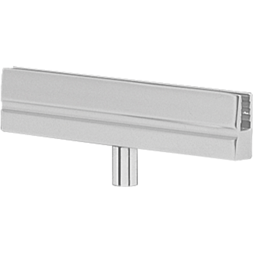Sign Bracket for Portable Post, Polished Chrome Cam Industrial