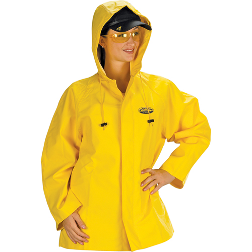 V&ecirc;tements imperm&eacute;ables Hurricane ignifuges et r&eacute;sistants &agrave; l'huile, vestes, 4T-Grand, Jaune Cam Industrial