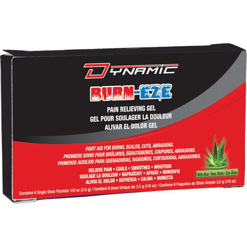 Gel Burn-Eze pour le soulagement de la douleur Dynamic, Gel, Classe 2 Cam Industrial