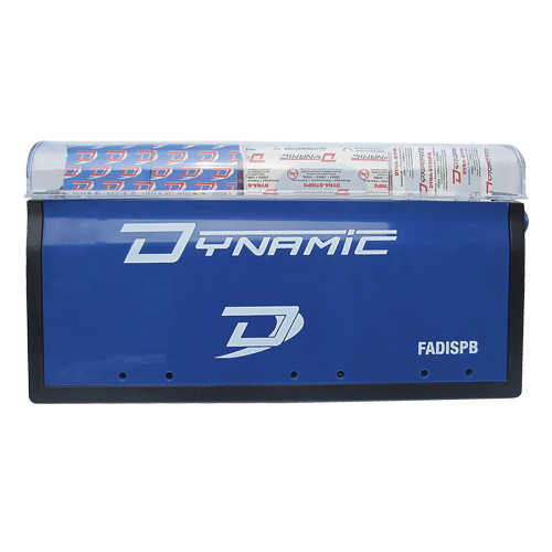 Dynamic Blue Metal-Detectable Bandage Dispenser Cam Industrial