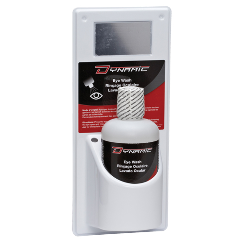 Dynamic Eyewash Station with Isotonic Solution, Single Cam Industrial