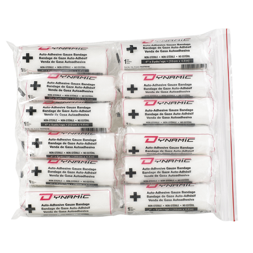 Dynamic Gauze Bandage, Roll, 15' L x 4" W, Medical Device Class 1 Cam Industrial