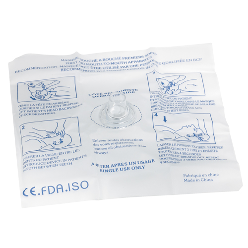Dynamic Disposable Rescue Breather, Single Use Faceshield, Class 2 Cam Industrial