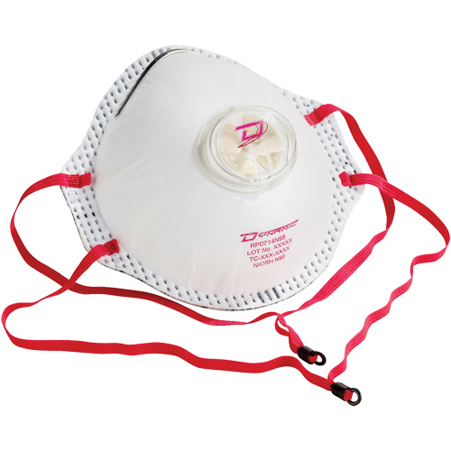 Respirateurs jetables Dynamic, N95, Certifi&eacute; NIOSH, Taille unique Cam Industrial