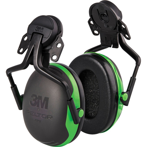 Peltor Electrically Insulated Earmuffs, Cap Mount, 21 NRR dB Cam Industrial