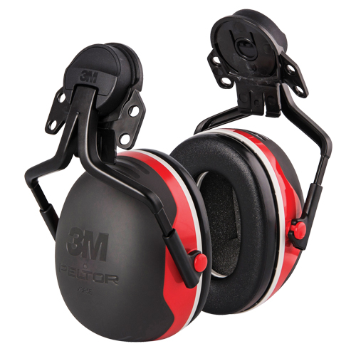 Peltor Electrically Insulated Earmuffs, Cap Mount, 25 NRR dB Cam Industrial