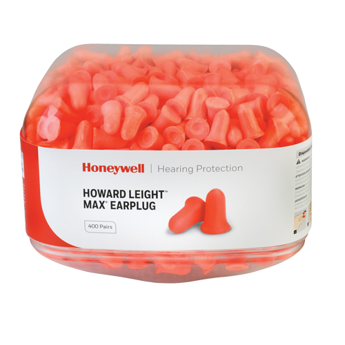 Bouchons d'oreilles Maximum de Howard Leight, Vrac - Contenant Cam Industrial