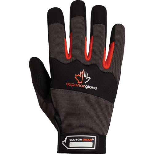 Gants de m&eacute;canicien Clutch Gear, Paume Synth&eacute;tique, Taille Petit Cam Industrial