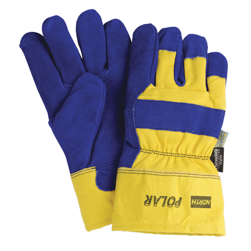 Gants isol&eacute;s North Polar, Paume Cuir refendu, Taille T-Grand Cam Industrial