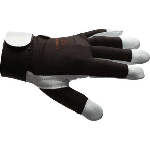 IMPACTO&reg; AIRGEL Glove, Size Large, Pearl Leather Palm Cam Industrial