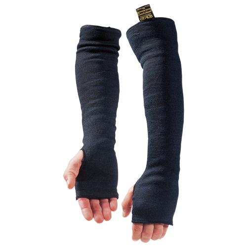 Heat Resistant Sleeves, 18", Kevlar&reg;, Black Cam Industrial