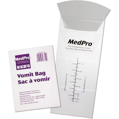 Medpro Emesis Bags Cam Industrial