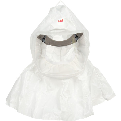 Cagoule Versaflo avec coiffe int&eacute;gr&eacute;e, Grand/Moyen, Coiffe souple, Bavette Simple Cam Industrial