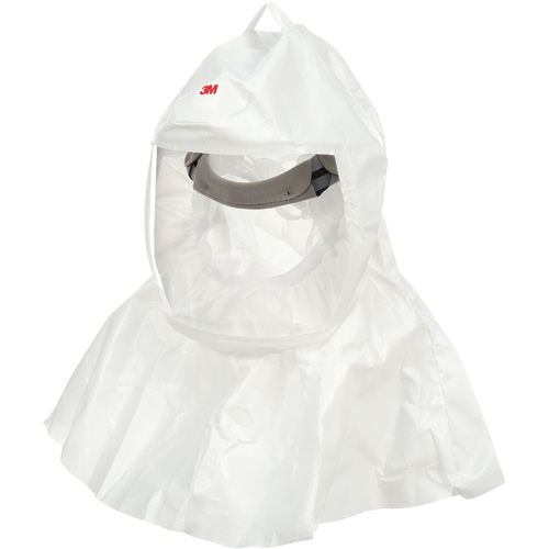 Cagoule Versaflo avec coiffe int&eacute;gr&eacute;e, Grand/Moyen, Coiffe souple, Bavette Simple Cam Industrial